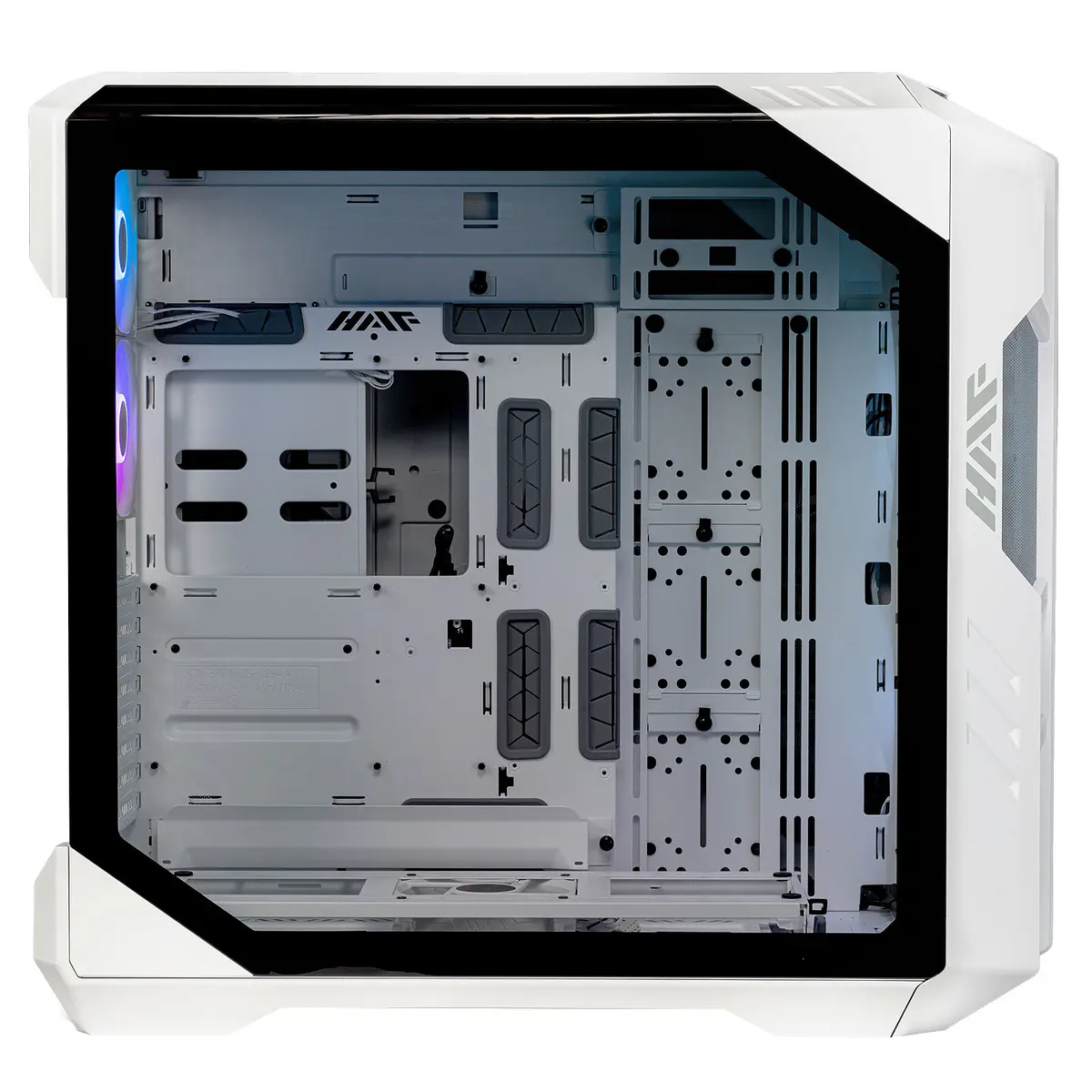 COOLER MASTER HAF 700 – BOÎTIER GRAND TOUR – 5 FAN INCLUS – VERRE TREMPÉ – HUB ARGB 5 PORTS – BLANC