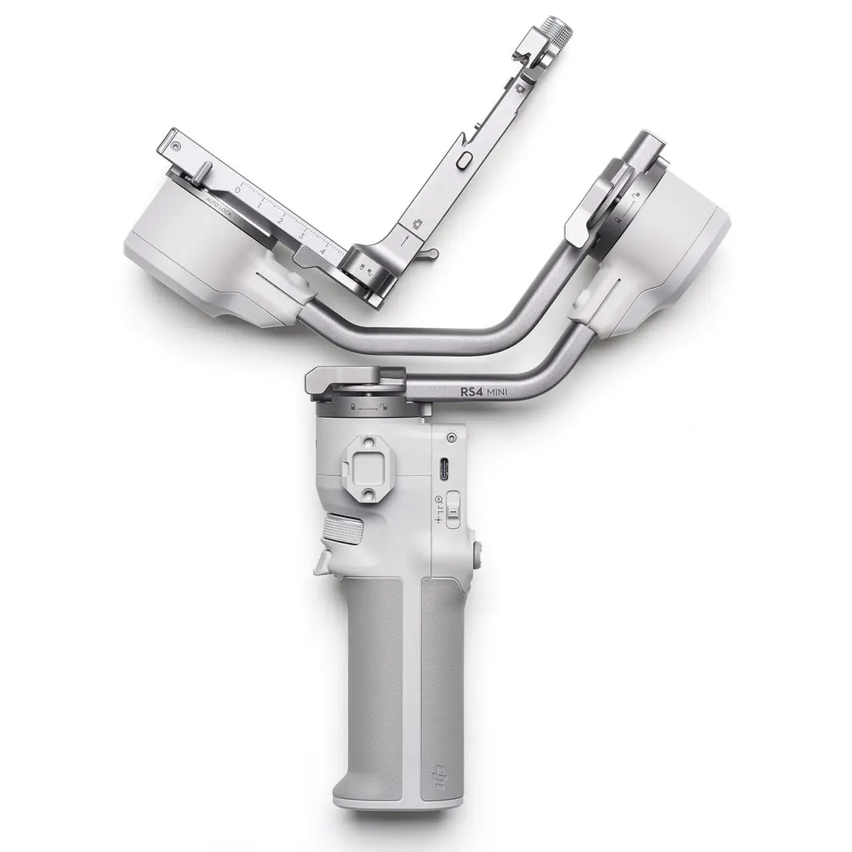 DJI RS4 MINI STABILISATEUR – ECRAN TACTILE 1.4″ – 2KG MAX – BLUETOOTH 5.1 – USB-C – TRÉPIED – GRIS
