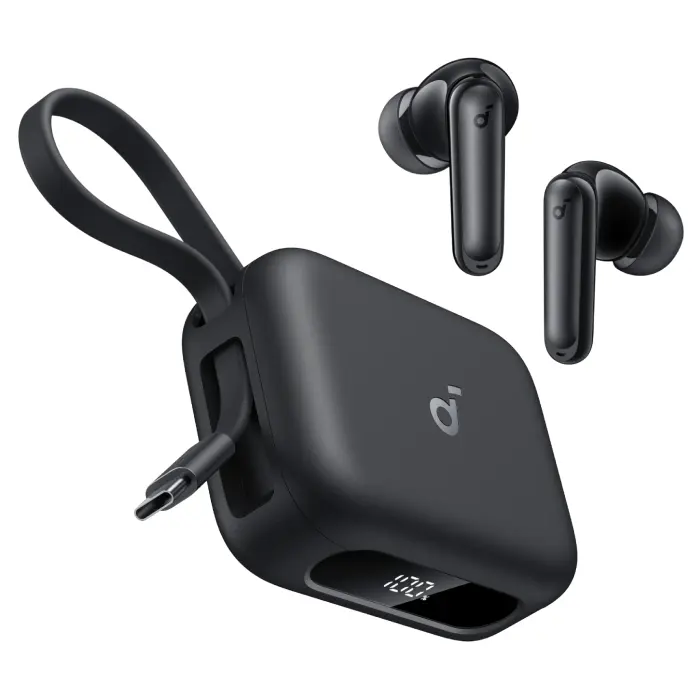 SOUNDCORE BY ANKER P41i – EARBUDS SANS FIL + FAST CHARGEURE – ANC – 40H – USB-C – ORIGINAL – BLACK & WHITE
