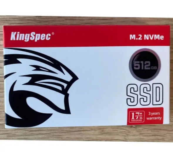 KINGSPEC 512GB SSD M.2 NVME – DISQUE DUR – M.2 2280 – NAND – HAUTE PERFORMANCE – PC & LAPTOP