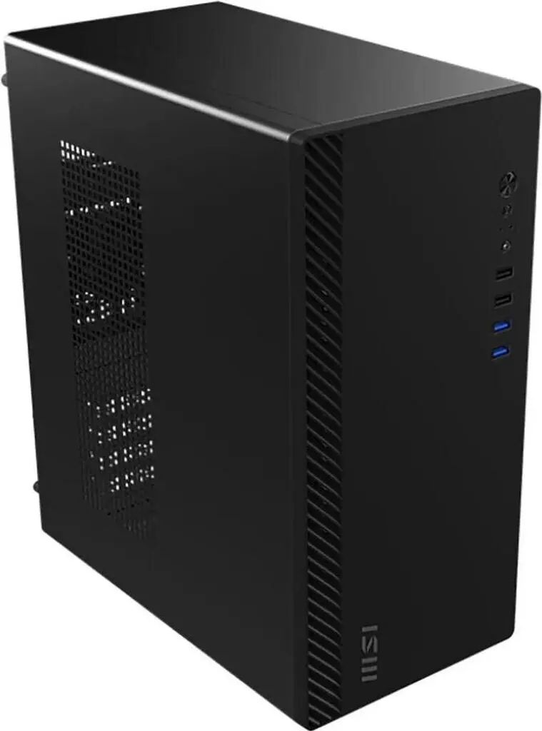 MSI PRO SHIELD M100P – BOITIER PC GAMING MICRO-ATX – AIRFLOW – ACIER PANNEAU LATÉRAL – BLACK