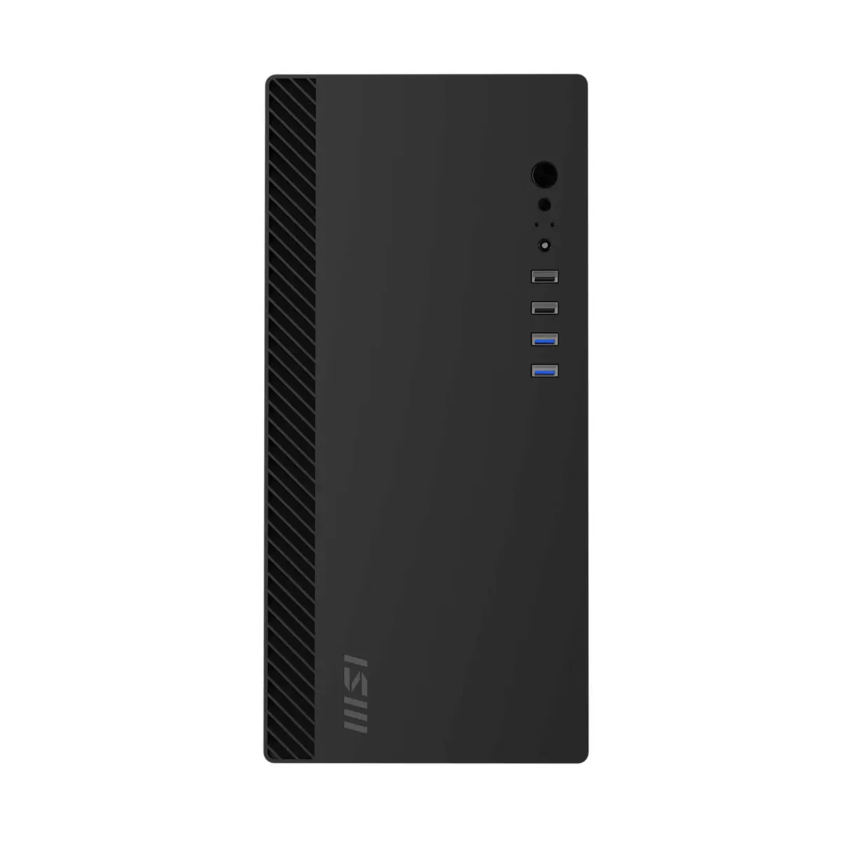 MSI PRO SHIELD M100P – BOITIER PC GAMING MICRO-ATX – AIRFLOW – ACIER PANNEAU LATÉRAL – BLACK