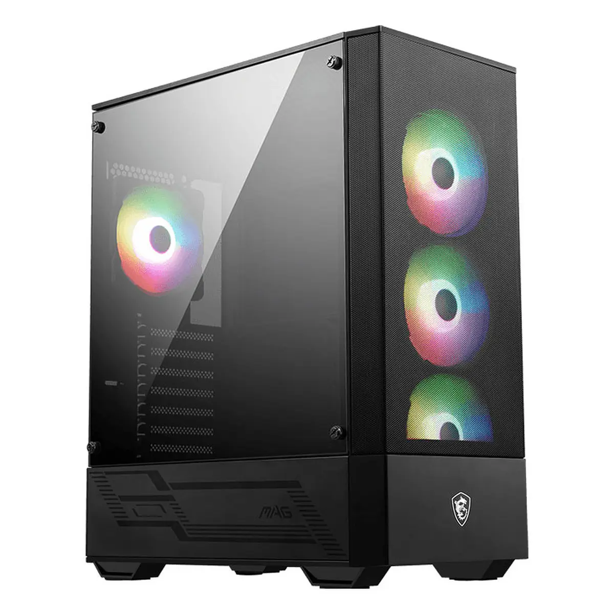MSI MAG FORGE 112R – BOÎTIER MOYEN TOUR – ARGB FAN – ATX/EPS – MINI ITX – VERRE TREMPÉ – NOIR