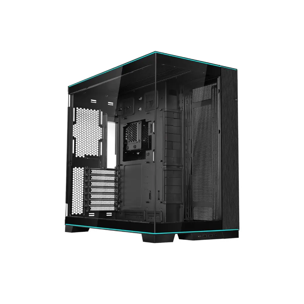 LIAN LI O11 DYNAMIC EVO – BOITIER MOYEN TOUR 360MM – E-ATX – ALUMINIUM ET VERRE TREMPÉ – BLACK