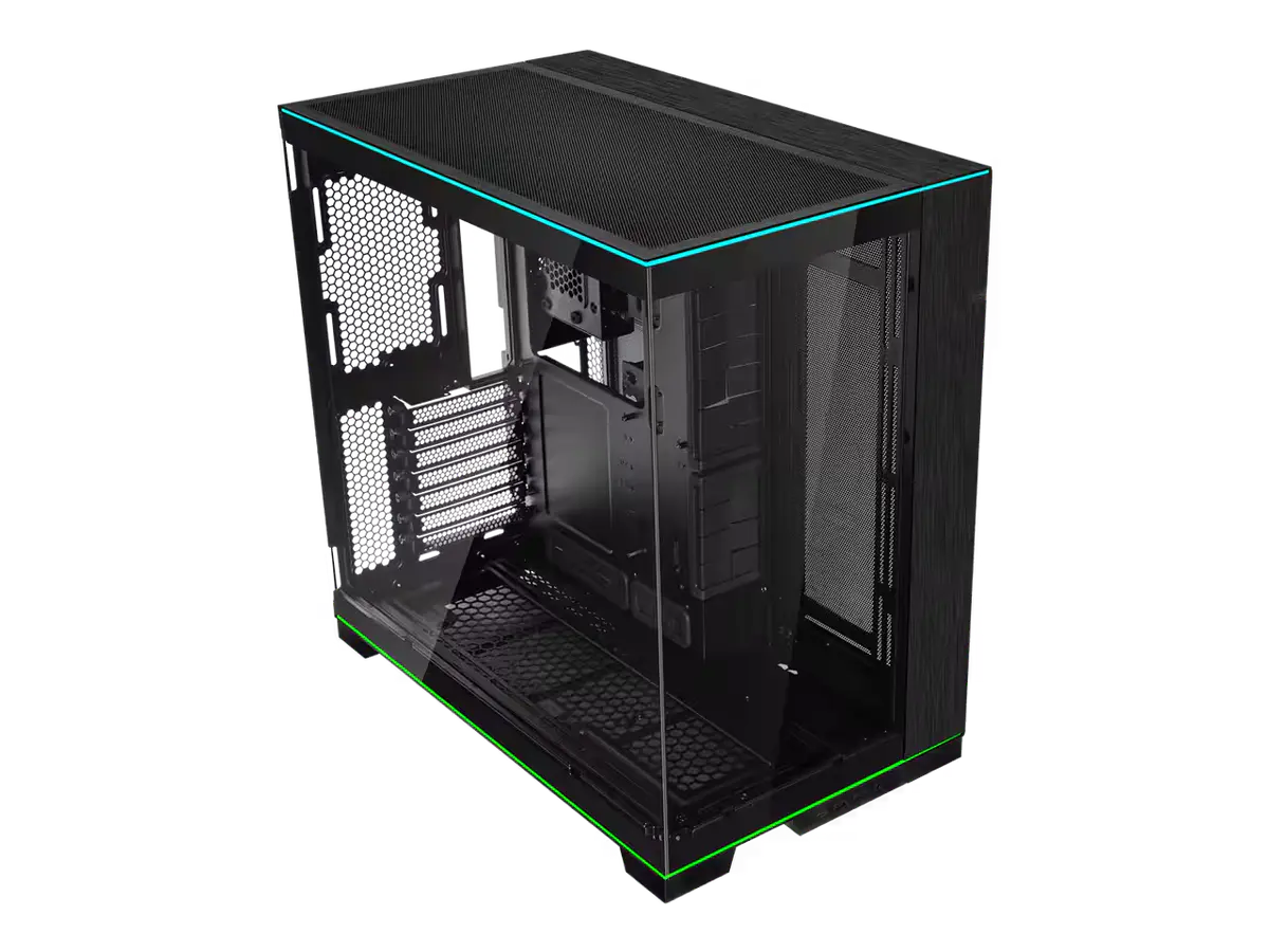 LIAN LI O11 DYNAMIC EVO – BOITIER MOYEN TOUR 360MM – E-ATX – ALUMINIUM ET VERRE TREMPÉ – BLACK