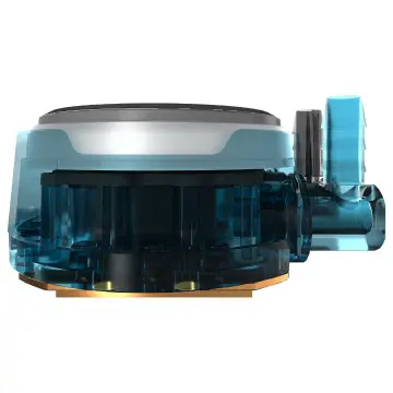 COOLER MASTER MASTERLIQUID PL240 FLUX – WATERCOOLING ARGB BLACK – INTEL ET AMD – 2 FAN LED 120MM