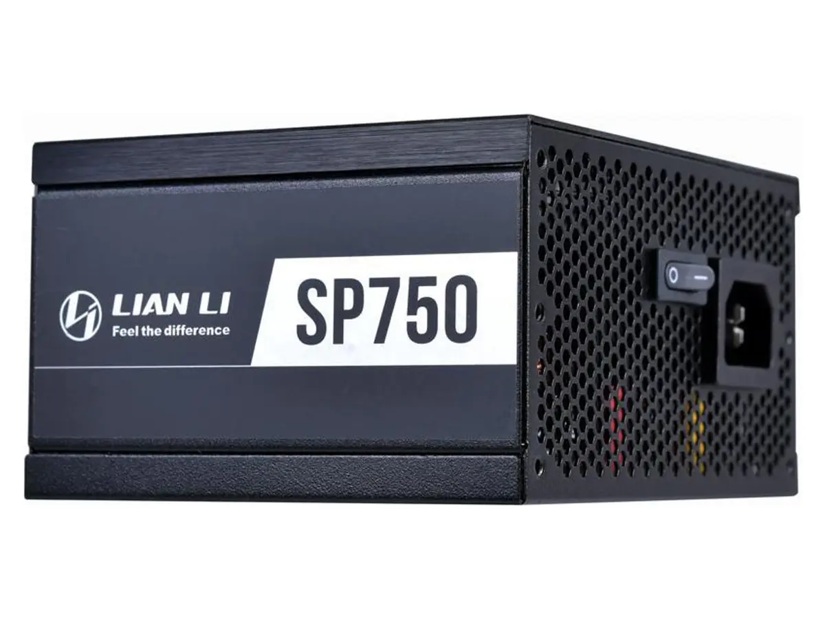 LIAN LI SP750 – ALIMENTATION 750W – 80 PLUS GOLD – FULL MODULAIRE – FAN SILENCIEUX – SFX – BLACK