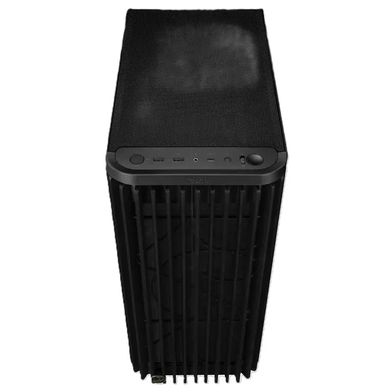 ASUS PROART PA401 WOOD TG PWM – BOÎTIER MOYEN TOURE – ATX 240MM – VERRE TREMPÉ – BLACK