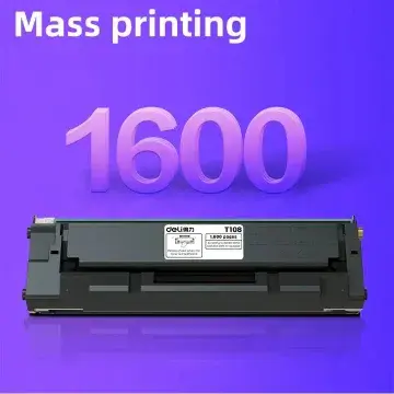 TONER DELI D-T108 NOIR – POUR M1820 / P1820 – 1600 PAGES – IMPRESSION NETTE – QUALITÉ CONSTANTE