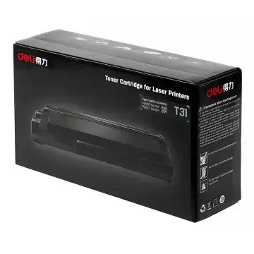 TONER DELI D-T31 NOIR – POUR M3100 / P3100 – 3500 PAGES – IMPRESSION NETTE – QUALITÉ CONSTANTE