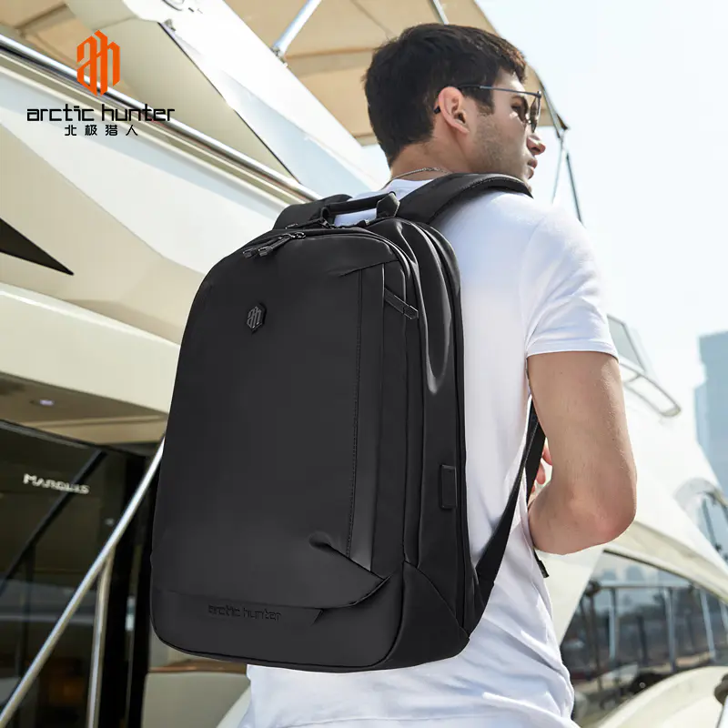 ARCTIC HUNTER B00443 – SAC À DOS 15,6″ – 25L – POLYESTER IMPERMÉABLE – DOCUMENT & LAPTOP – ÉTANCHE
