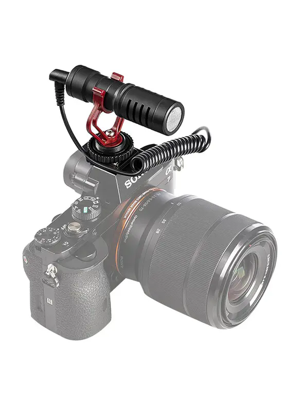 GOSMART MICROPHONE UNIVERSAL GS-MM1 – DIRECTIONNEL MULTIPLATEFORME – MÉTALLIQUE – 35 KHZ -BLACK