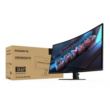 GIGABYTE GS32QCA – GAMING MONITEUR – 32″ CUREVED QHD 2K – 180HZ – DALL VA – 1MS – HDMI/DP – BLACK