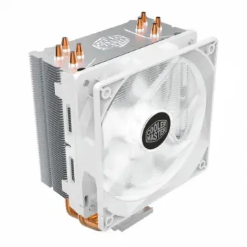 COOLERMASTER HYPER 212 LED WHITE EDITION – AIRCOOLING 120mm – SOCKET INTEL & AMD -ALUMINIUM-1800 RPM