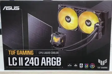 ASUS TUF GAMING LC II 240 ARGB – 2 FAN 120 MM – TUBE RENFORCÉ – MULTI SOCKET – AURA SYNC