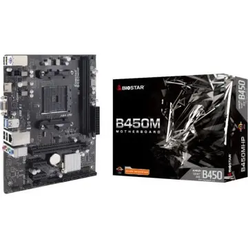 BUNDEL BIOSTAR B450M DDR4 – AMD RYZEN 5650G – ADATA PREMIER 8GB DDR4 3200HZ – MSI MAG SHILED M301 – BLACK