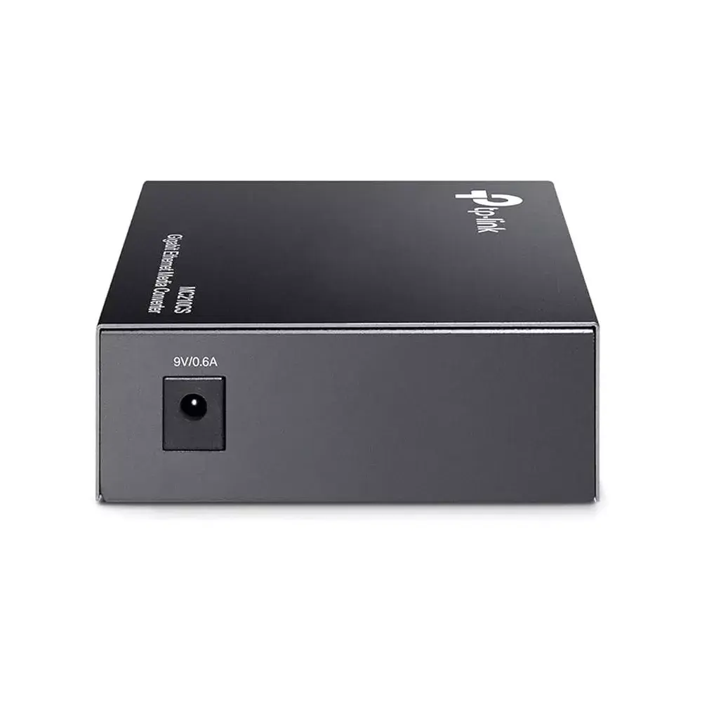 TP-LINK MC210CS – CONVERTISSEUR DE MÉDIA – MONOMODE – 2 PORTS FIBRE OPTIQUE 15 KM TP – 1000 MBPS