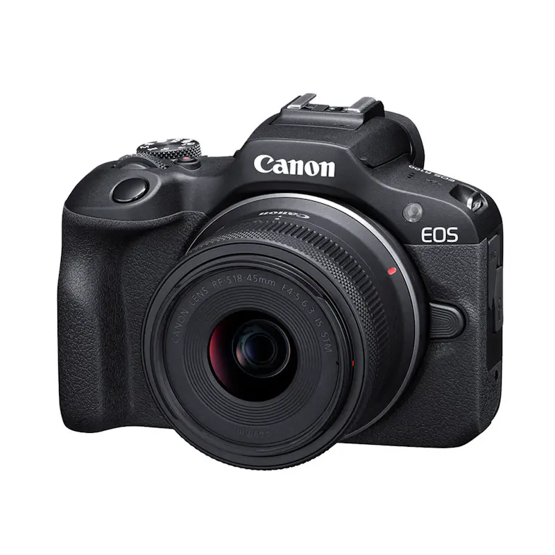 CANON EOS R100 Hybride Mirroless 24.1MP +1 Objectif RF-S 18-45mm f 4.5-6.3 \ RF-S 55-210m F5-7.1