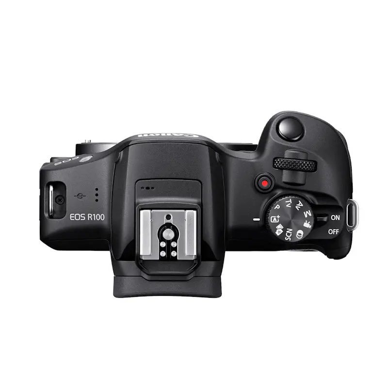 CANON EOS R100 Hybride Mirroless 24.1MP +1 Objectif RF-S 18-45mm f 4.5-6.3 \ RF-S 55-210m F5-7.1