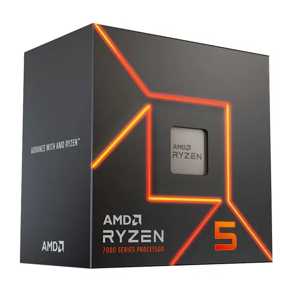 Processeur AMD Ryzen 5 7600X 6-Core 12-Threads socket AM5 GameCache 38 Mo 5 nm TDP 105W