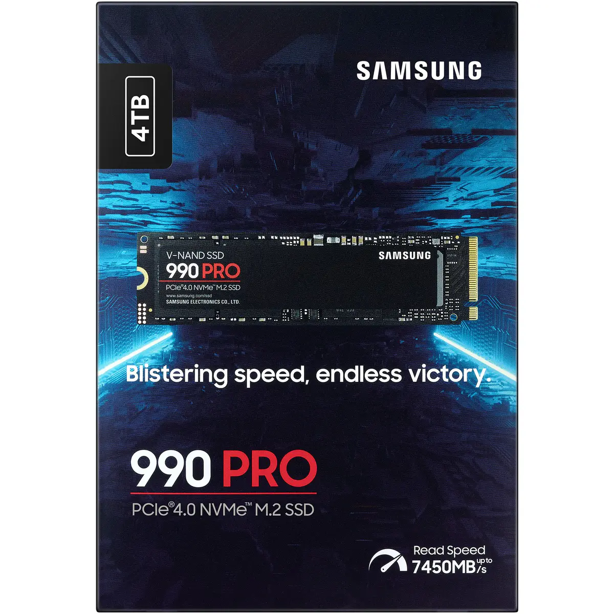 SAMSUNG 990 PRO 4 To SSD NVMe M.2 PCIe 4.0 7450 Mo/S