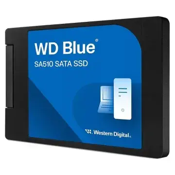 WD BLUE SA510 500GB – SSD SATA 2.5″ – SATA 6GB/S – JUSQU’À 560 MO/S – NAND 3D – NOIR – PC – LAPTOP