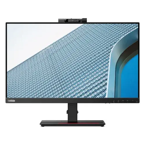 ECRAN LENOVO THINKVISION T24V-20 – 23.8″ FULL HD – 60 Hz – IPS – 4MS – HDMI/DP/VGA – WEBCAM – SPEAKERS – ADJUSTABLE – BLACK