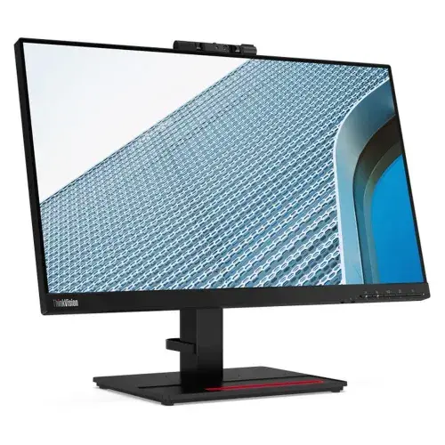 ECRAN LENOVO THINKVISION T24V-20 – 23.8″ FULL HD – 60 Hz – IPS – 4MS – HDMI/DP/VGA – WEBCAM – SPEAKERS – ADJUSTABLE – BLACK