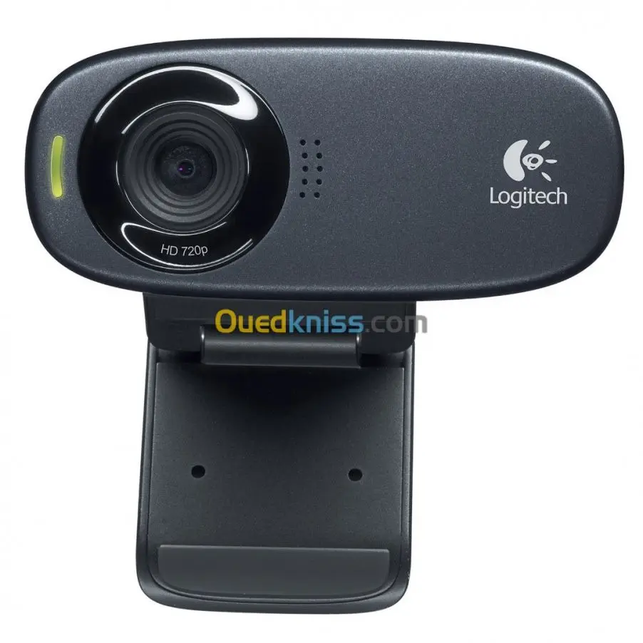 LOGITECH C310 WEBCAM HD 720P – 30 FPS – MICRO INTÉGRÉ – USB – PLUG & PLAY – PC & LAPTOP – BLACK