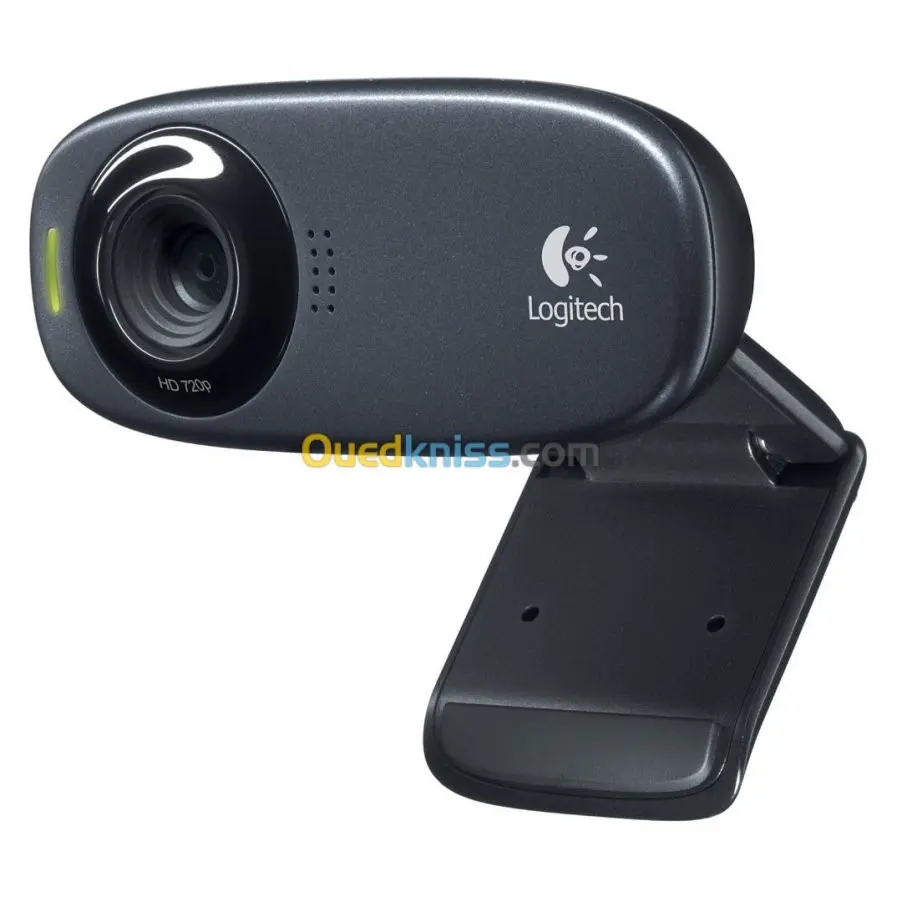 LOGITECH C310 WEBCAM HD 720P – 30 FPS – MICRO INTÉGRÉ – USB – PLUG & PLAY – PC & LAPTOP – BLACK
