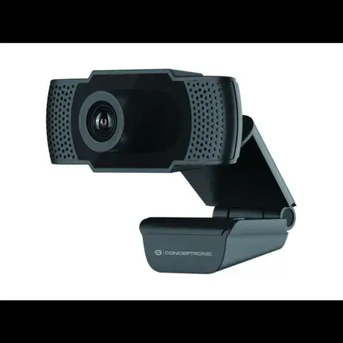 CONCEPTRONIC AMDIS01B WEBCAM FHD 1080P – 30 FPS – ANGLE 90 – MICRO INTÉGRÉ – USB 2.0 – PLUG & PLAY – BLACK