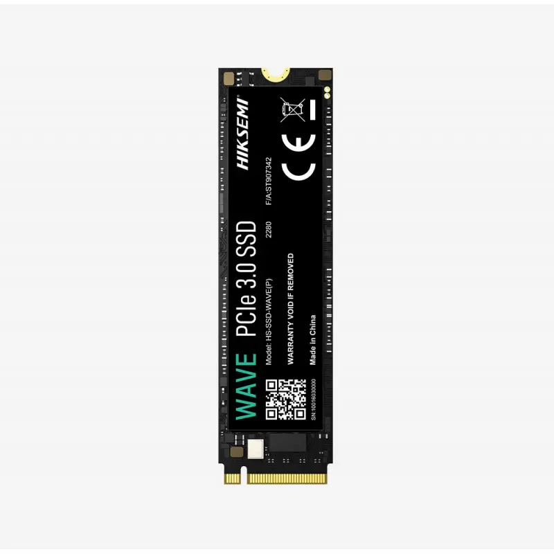HIKSEMI WAVE NVME M.2 – 512GB – DISQUE DUR SSD – PCIe 3.0 GEN 3 – 2500MB/s – PC & LAPTOP – BLACK