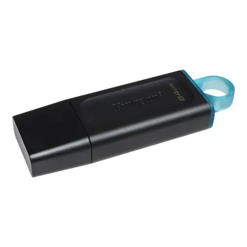 KINGSTON DATATRAVELER EXODIA – FALSH DISQUE 64GB – USB TYPE-A 3.2 – TRANSFERT RAPIDE – BLACK