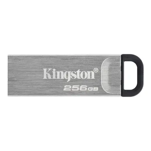 KINGSTON DATATRAVELER KYSON – FALSH DISQUE 256GB – JUSQU’À 200 MB/S – USB TYPE-A 3.2 – BLACK