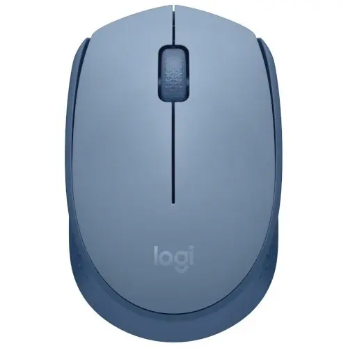 LOGITECH M171 WIRELESS MOUSE – SOURIS SANS FIL – AMBIDEXTRE – USB 2.4 GHZ – CAPTEUR OPTIQUE – 3 BOUTONS – BLEU & GRIS
