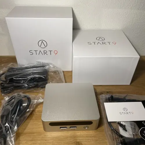 SERVEUR ONE START 9 – RYZEN 7 5825U – 32G DDR4 – 4T SSD – STARTOS – USB-C – RJ45 -HDMI – SLIVER