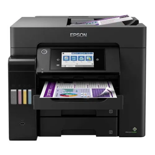 EPSON ECOTANK L6570 – IMPRIMANTE MULTIFONCTION 4 EN 1 – RÉSERVOIR D’ENCRE – WIFI – A4 COULEUR – BLACK