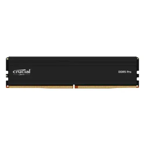 RAM CRUCIAL PRO 16GB DDR5 5600MHZ – MÉMOIRE RAM DESKTOP – HAUTE PERFORMANCE – BLACK