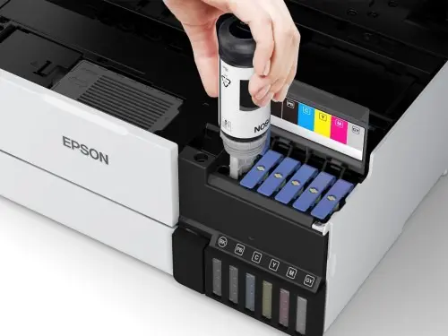 EPSON ECOTANK L8160 – IMPRIMANTE MULTIFONCTION A4 – JET D’ENCRE – RECTO VERSO – WIFI – STANDARD + PHOTO – 6 COULEURS