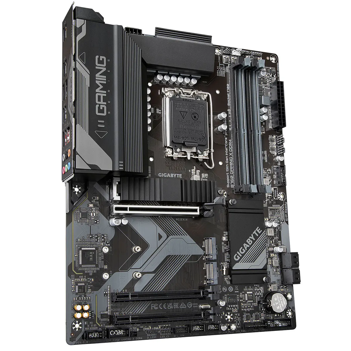 GIGABYTE B760 GAMING X DDR4 – CARTE MÈRE ATX – SOCKET LGA 1700 – 4 X DDR4 – 1 X PCIE 4.0 X16 – 3 X M.2 PCIE 4.0 NVME – LAN 2.5GBE – USB 3.1 – BLACK