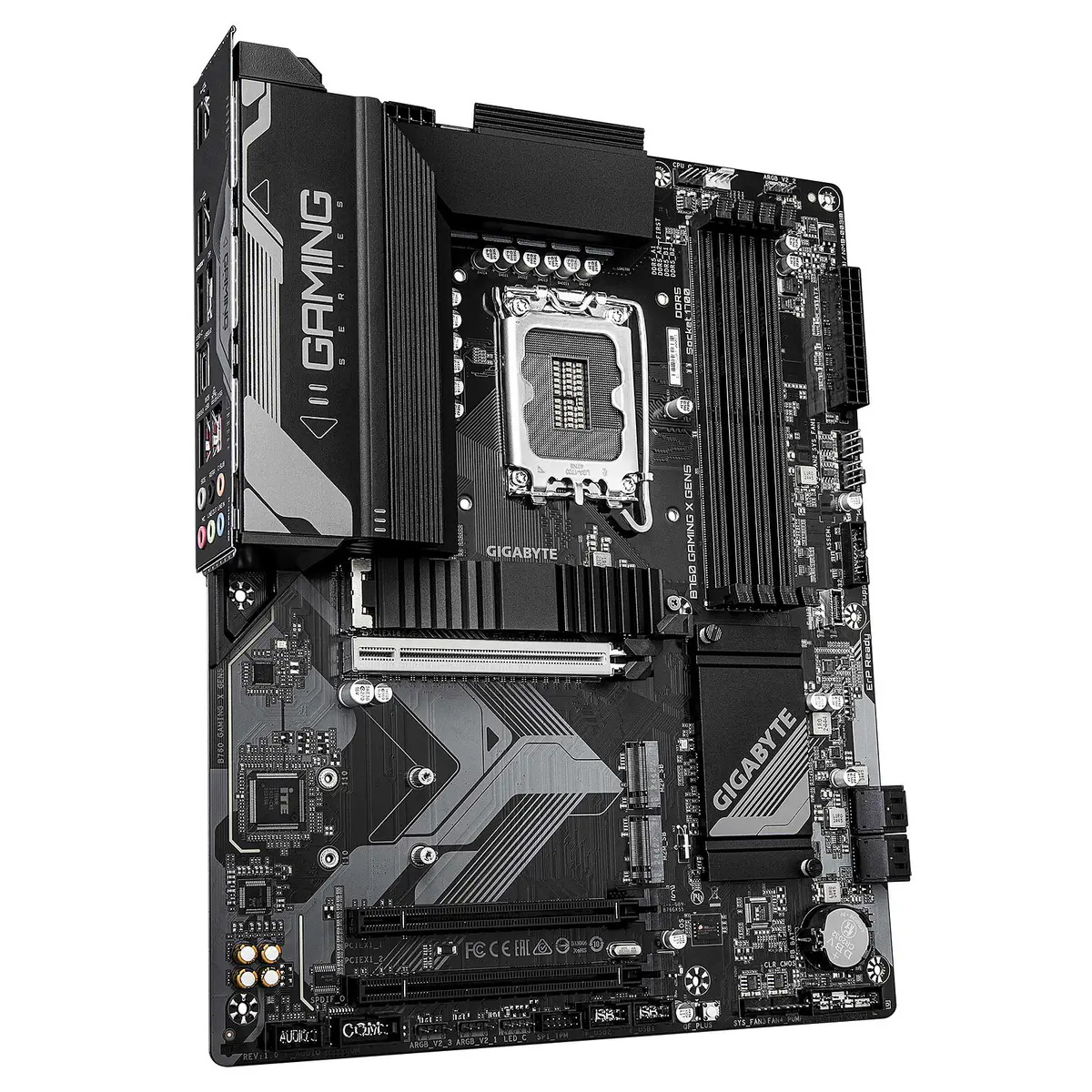 GIGABYTE B760 GAMING X GEN5 – CARTE MÈRE ATX – SOCKET LGA 1700 – 4 x DDR5 – 3 x M.2 PCIe 4.0 NVMe – 1 x PCIe 5.0 X16 – LAN 2.5GBE – USB 3.1 – BLACK