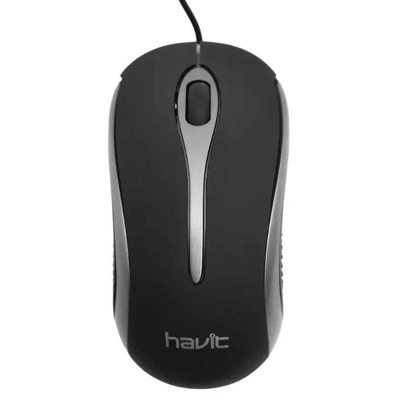 HAVIT HV-MS519 – SOURIS FILAIRE USB – PRÉCISION OPTIQUE – DESIGN ERGONOMIQUE – COMPACTE – BLACK
