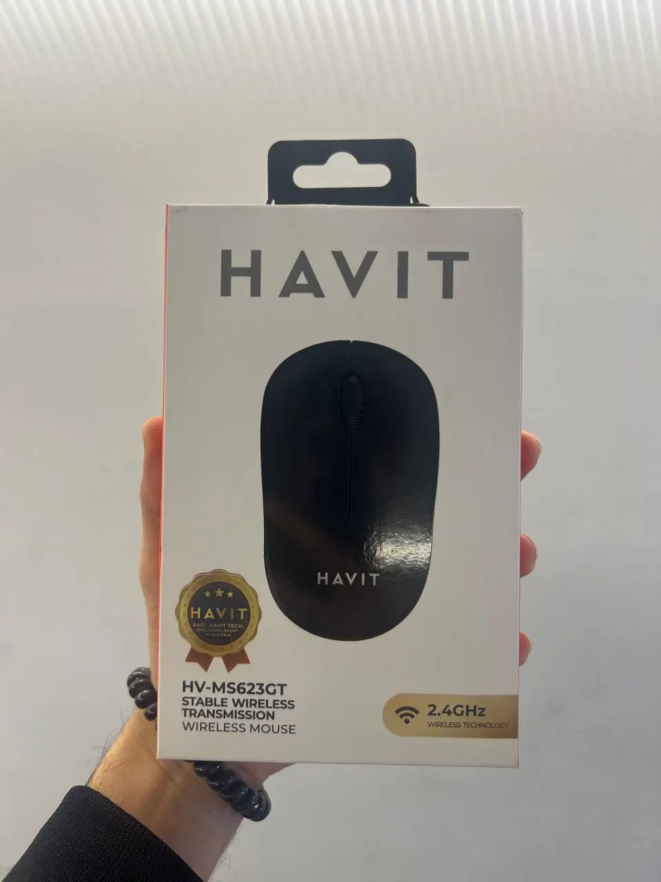 HAVIT HV-MS623GT BLUE – SOURIS SANS FIL – CONNEXION 2.4GHZ – PRÉCISION OPTIQUE – DESIGN ERGONOMIQUE – COMPACTE – BLUE