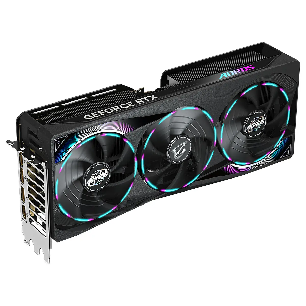 GIGABYTE AORUS GEFORCE RTX 5070 MASTER 12G – CARTE GRAPHIQUE – 12 GO GDDR7 – PCIe 5.0 – HDMI + 3x DISPLAYPORT – DLSS 4 – LCD – OC – BLACK