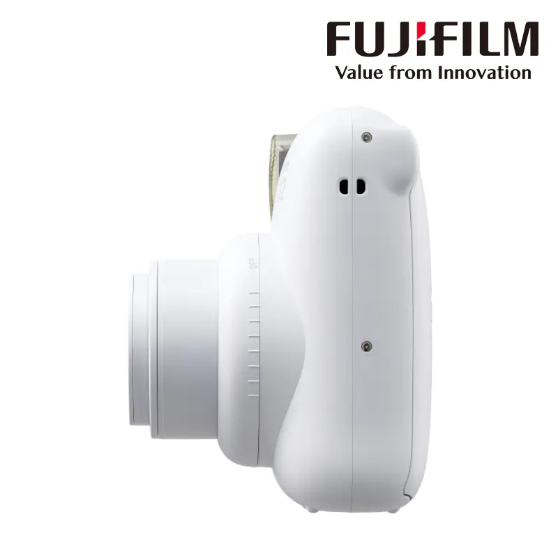 FUJIFILM INSTAX MINI 12 – INSTANT CAMERA – EXPOSITION AUTOMATIQUE – OBJECTIF INTÉGRÉ – BLANCH