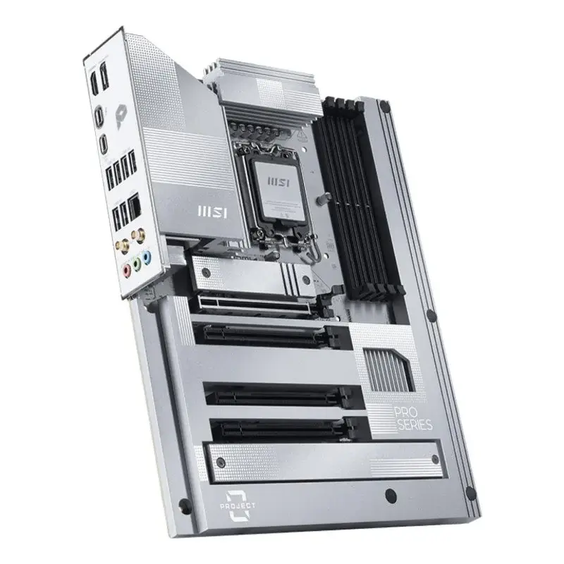 MSI PRO Z890-S WIFI PZ – CARTE MÈRE ATX – SOCKET LGA 1851 – 4 x DDR5 – M.2 PCIe 5.0 – PCIe 5.0 – WIFI 7 – LAN 2.5GbE – BLACK