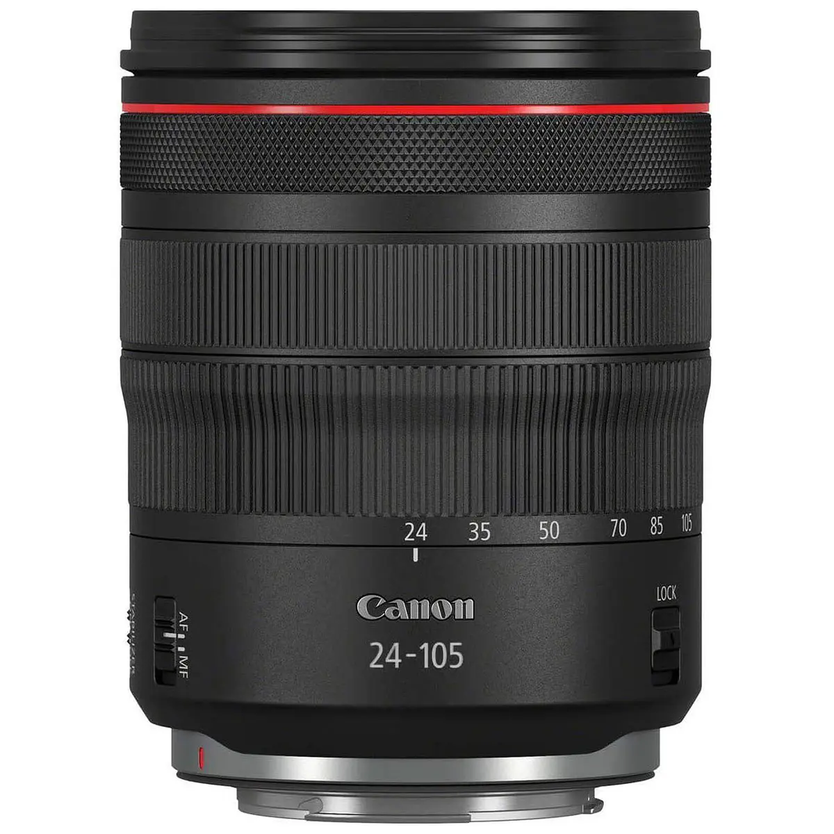 CANON OBJECTIF EF 24-105mm – F/4L IS II USM – APS-C – 3 VITESSES – FOCALE AJUSTABLE – MÉTAL – NOIR