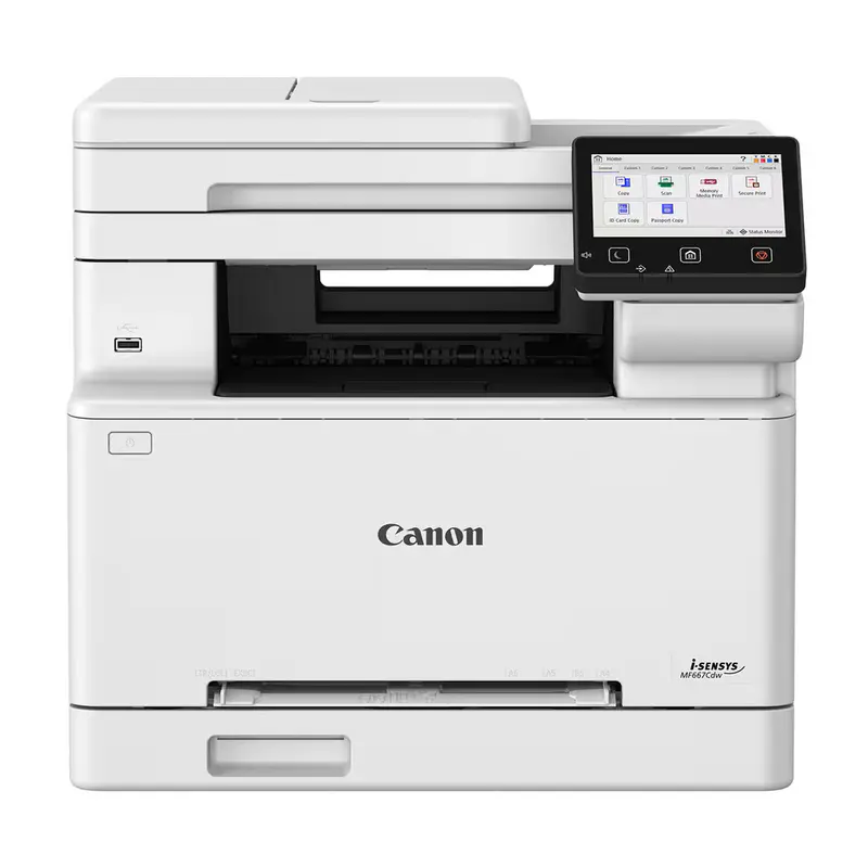 CANON I-SENSYS MF667CDW – IMPRIMANTE LASER COULEUR MULTIFONCTION – WIFI – RECTO/VERSO AUTOMATIQUE – A4 – ETHERNET – BLACK