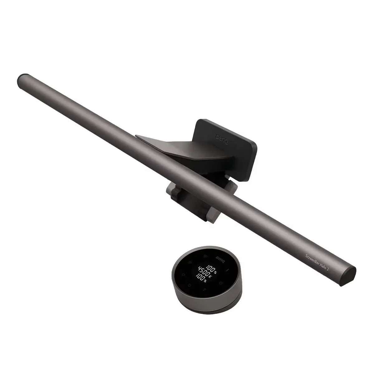 LAMPE DE MONITEUR BENQ SCREENBAR HALO 2 LED USB AVEC TELECOMMANDE SANS FIL – NOIR