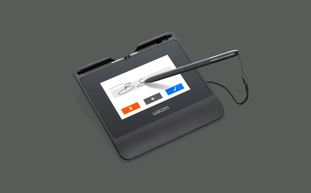 WACOM TABLETTE DE SIGNATURE STU-540 – 5″ LCD TFT – STYLET – 800 x 480 PXLS – 2540 LPI – USB – NOIR